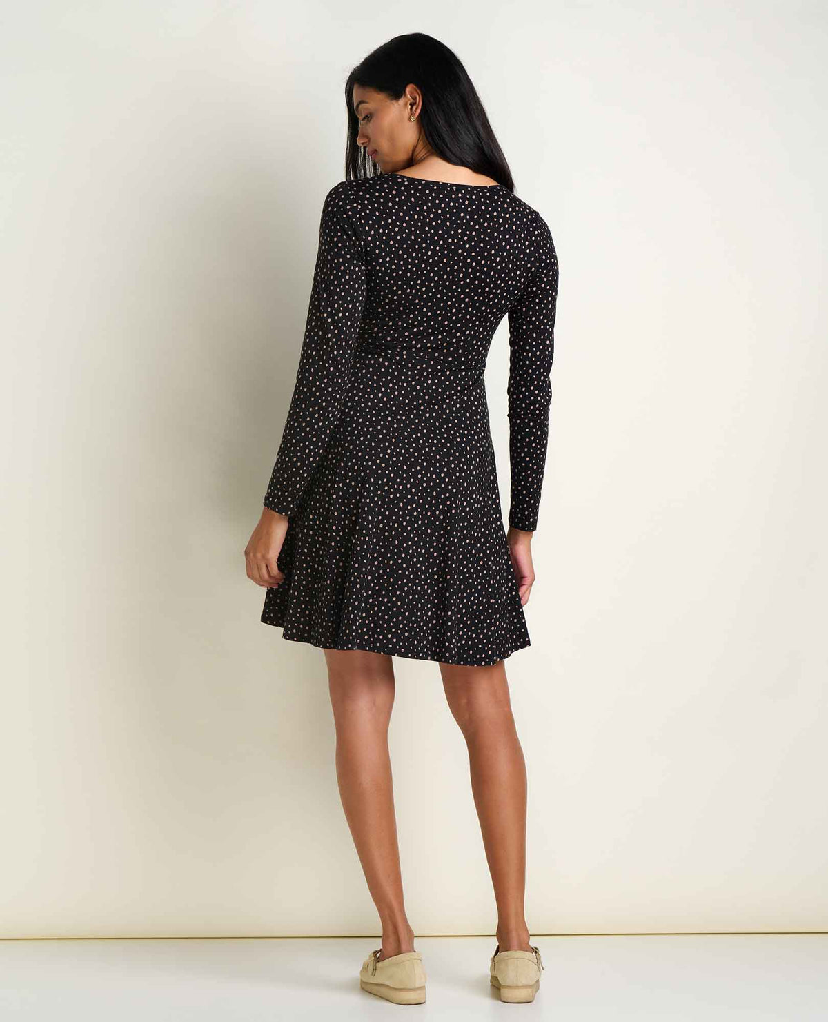 Toad&Co Freesia Long Sleeve Wrap Dress - Soft, Stretchy & Eco-Friendly