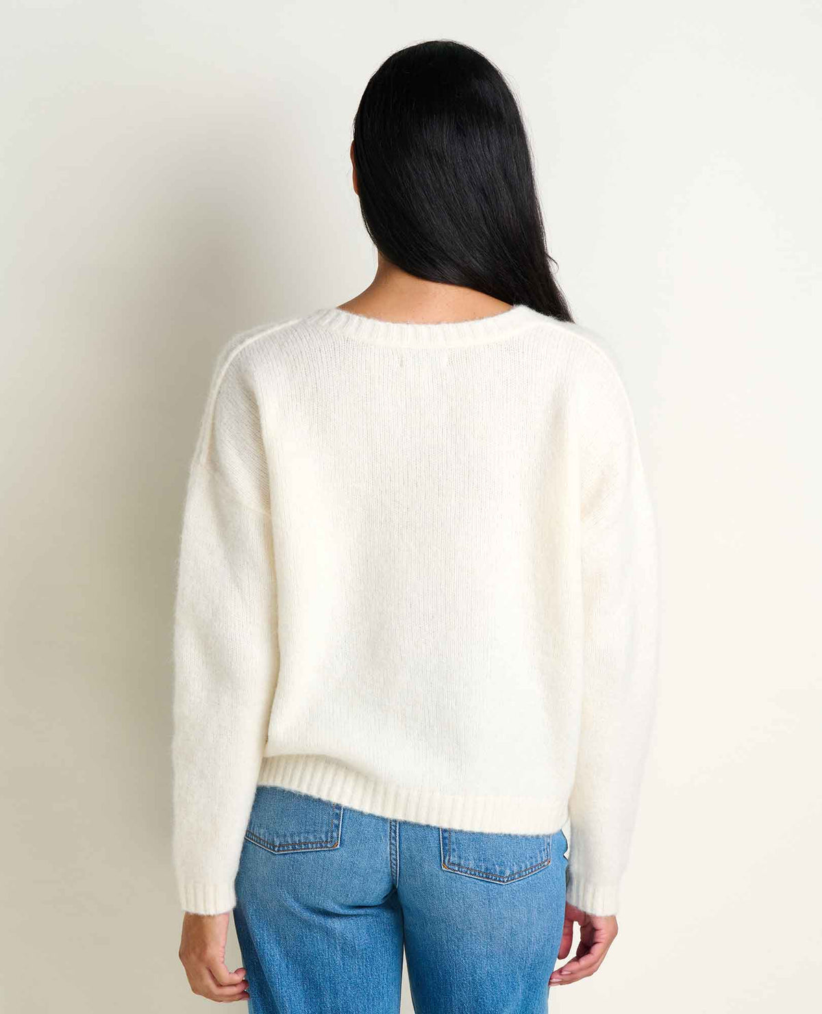 Toad&Co Women's Toddy Alpaca Merino V-Neck Sweater - Cozy & Soft