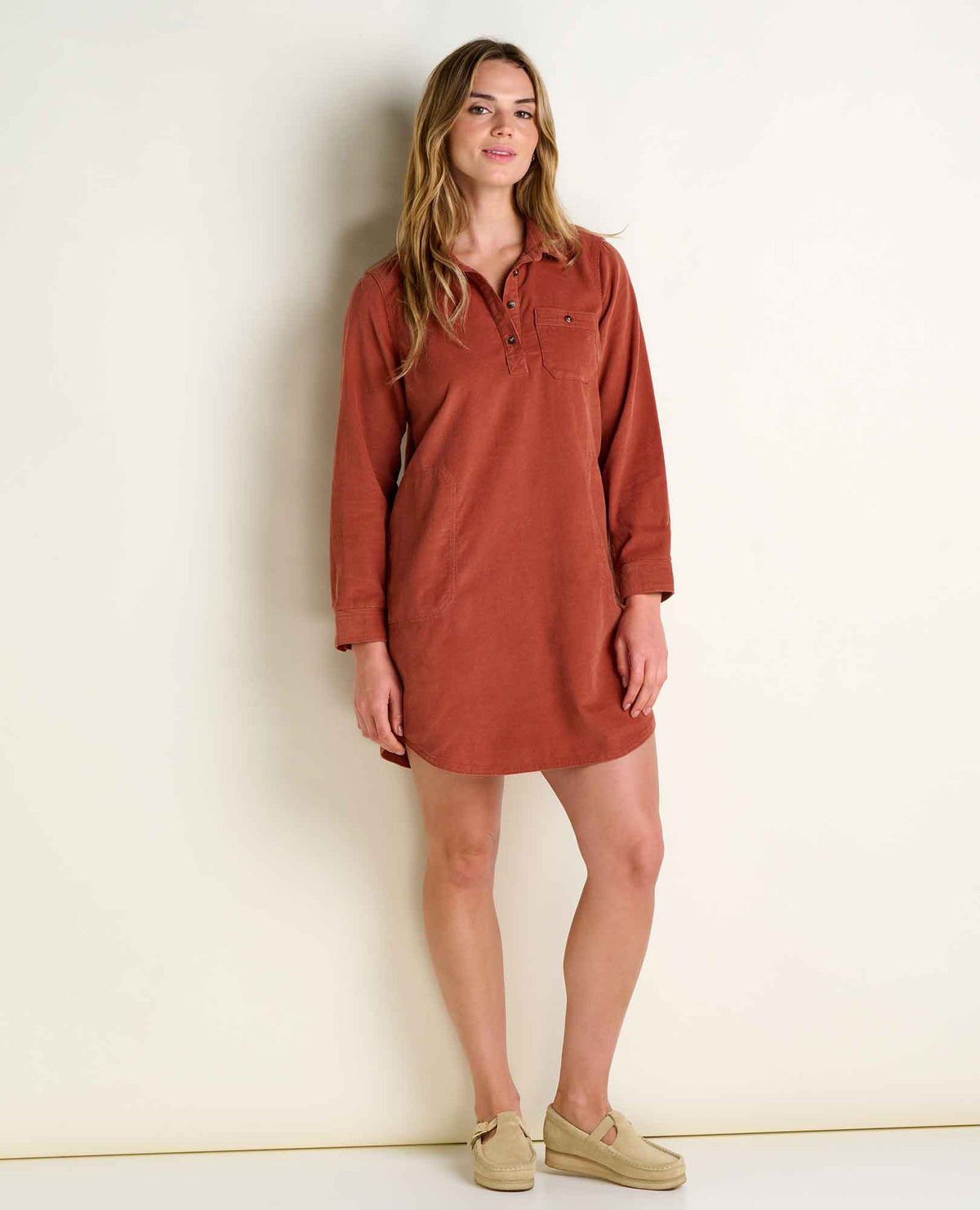 Toad&Co Scouter Corduroy Shirt Dress