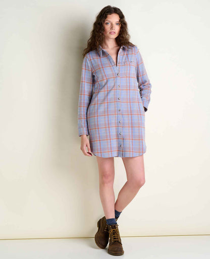 Toad&Co Shadowbrook Soft Knit Shirt Dress