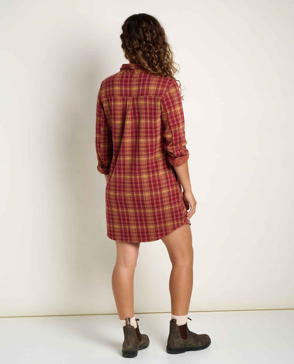 Toad&Co Shadowbrook Soft Knit Shirt Dress