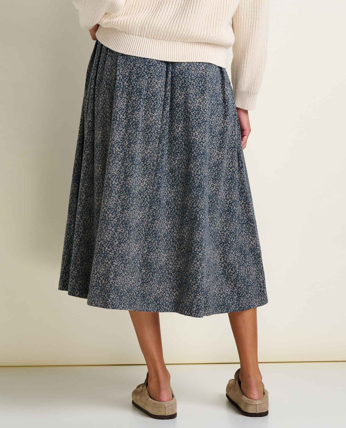 Toad&Co Chaka Midi Skirt - Organic Cotton & TENCEL™ A-Line Midi Skirt