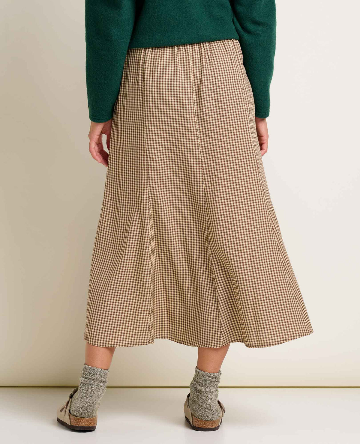 Toad&Co Manzana Organic Cotton Midi Skirt