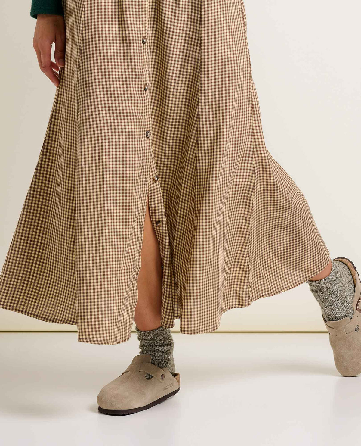 Toad&Co Manzana Organic Cotton Midi Skirt