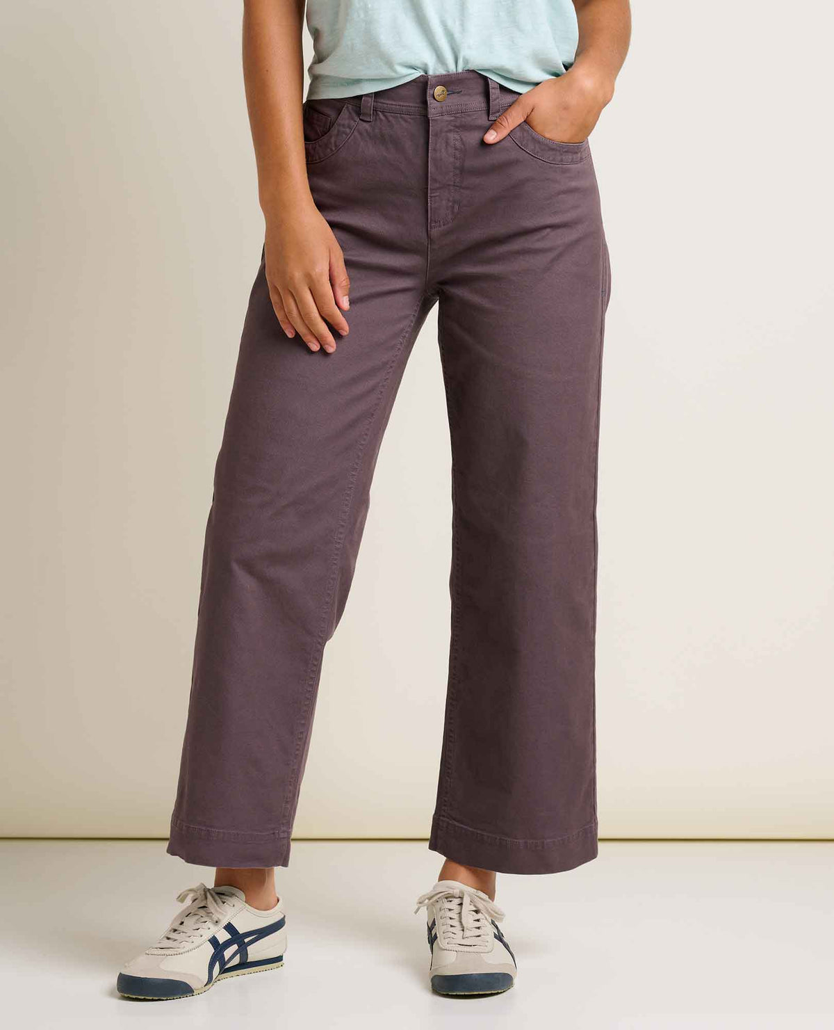 Toad&Co Earthworks Wide Leg Organic Cotton Crop Pant