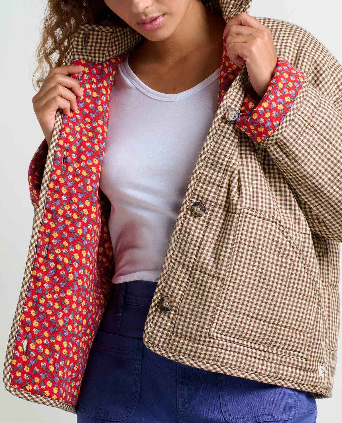 Toad&Co Organic Cotton Quilted Jacket with Recycled Insulation