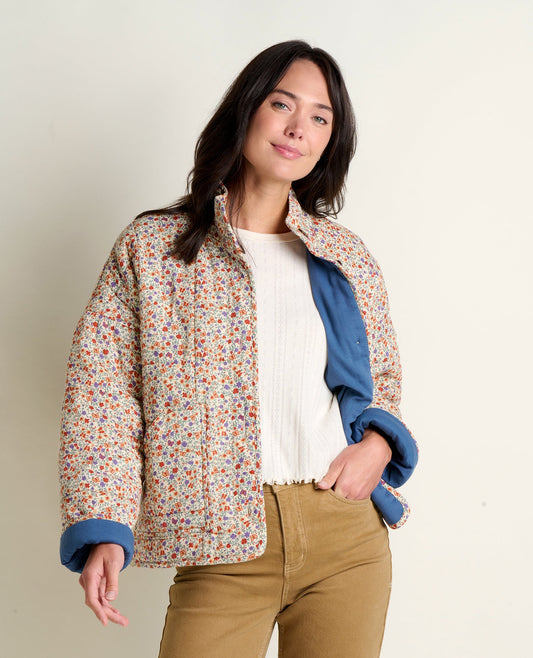 Toad&Co Organic Cotton Quilted Jacket with Recycled Insulation