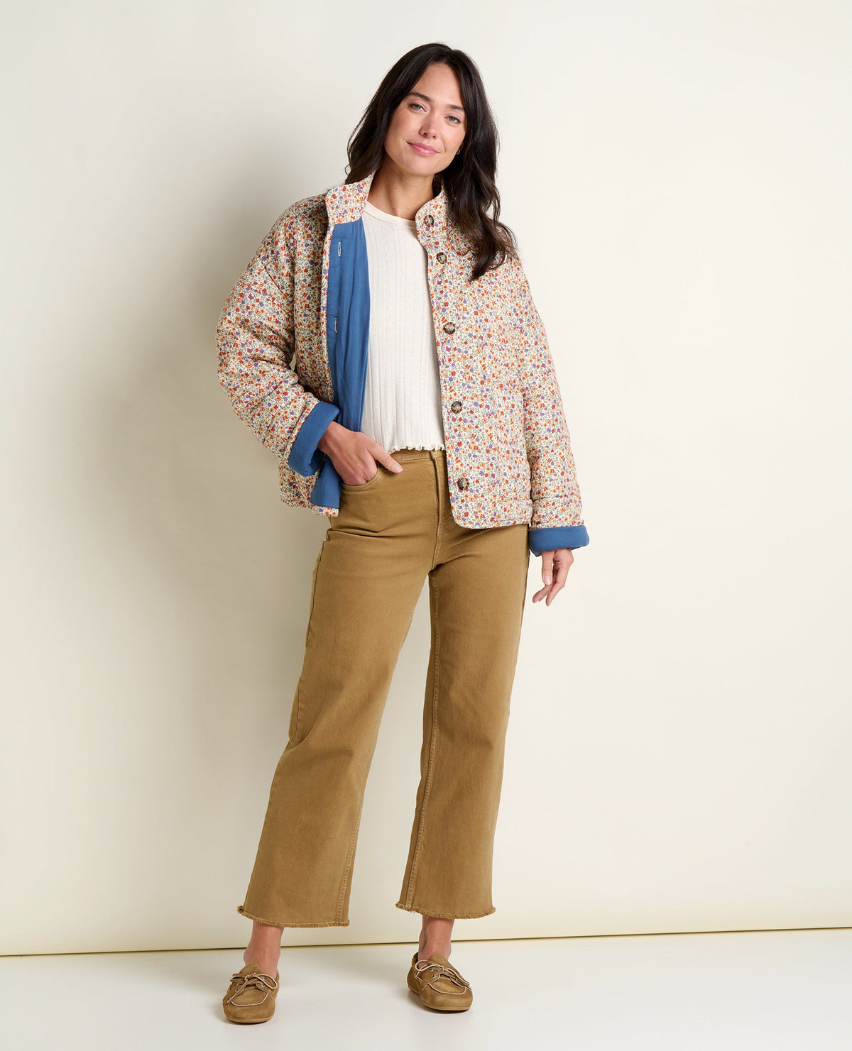Toad&Co Organic Cotton Quilted Jacket with Recycled Insulation