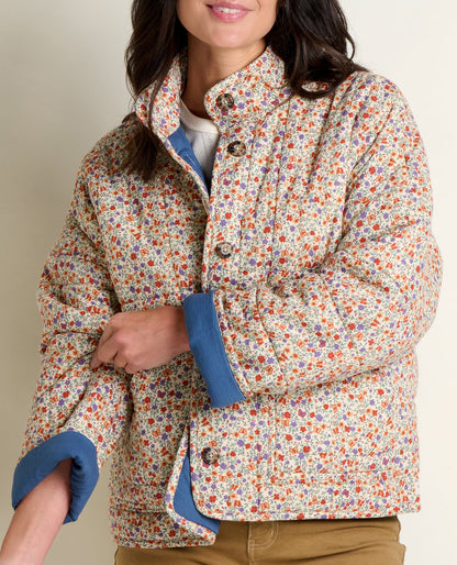 Toad&Co Organic Cotton Quilted Jacket with Recycled Insulation