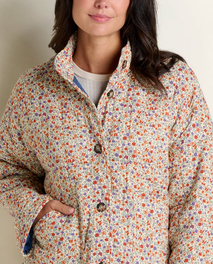 Toad&Co Organic Cotton Quilted Jacket with Recycled Insulation