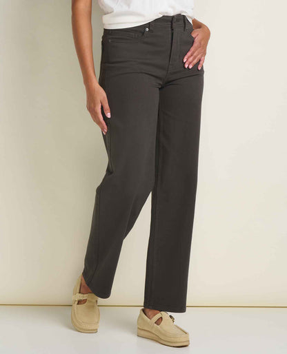 Toad&Co Women's Tamarack Straight Jean - Organic Cotton Stretch Denim