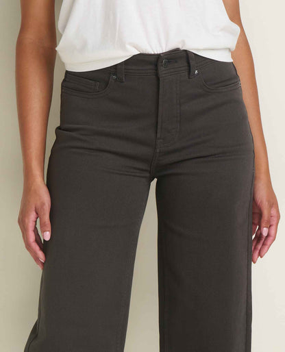 Toad&Co Women's Tamarack Straight Jean - Organic Cotton Stretch Denim