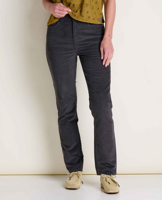 Toad&Co Women's Corduroy Straight Leg Pant