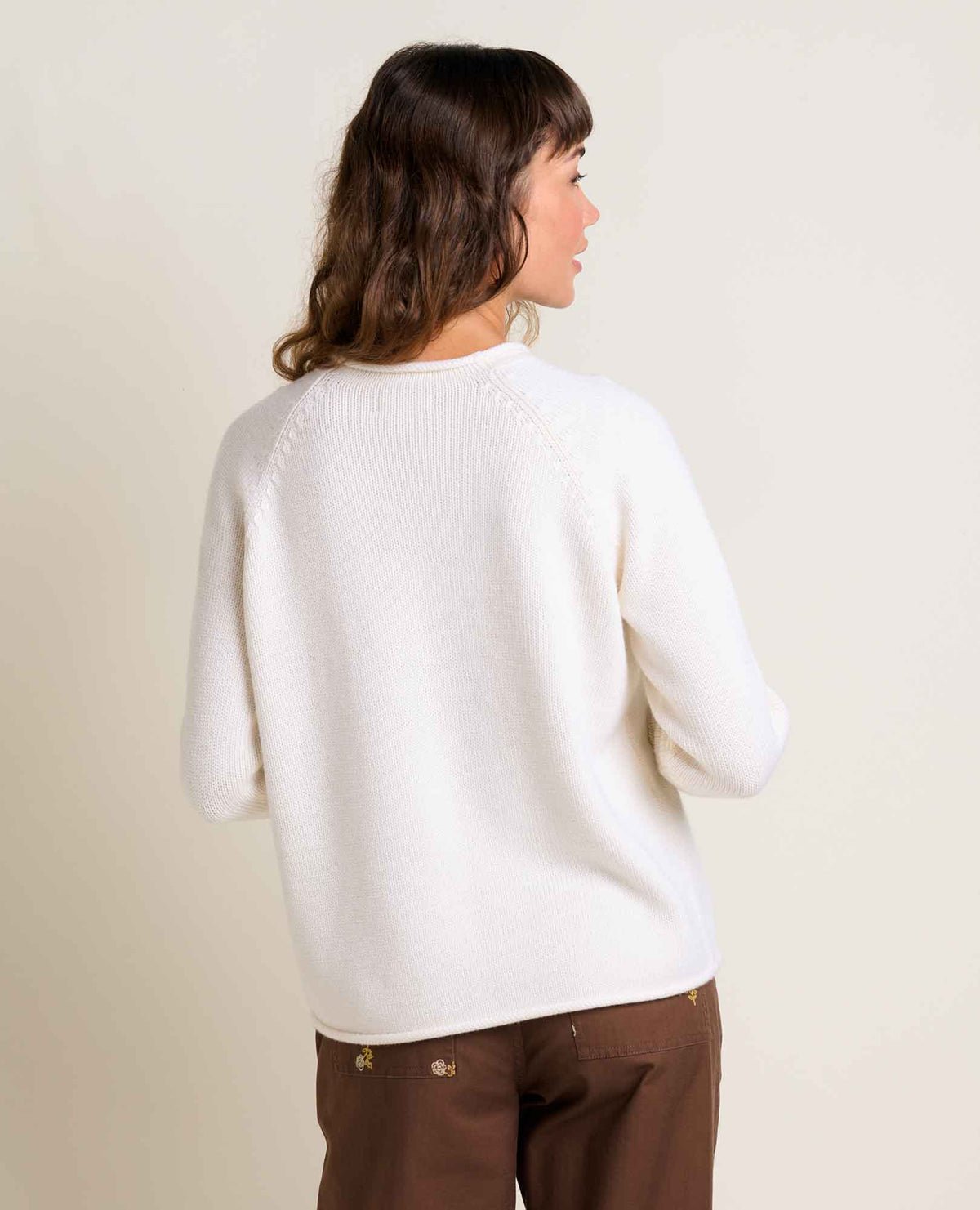 Toad&Co Alpineglo Sweater - Organic Cotton Next to Skin and Wool Outer
