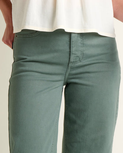 Toad&Co Women's Tamarack Straight Jean - Organic Cotton Stretch Denim