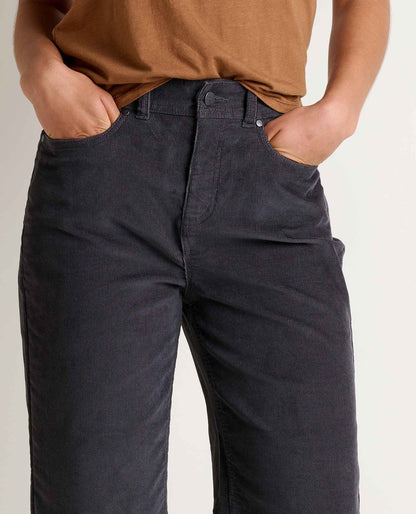 Toad&Co Women's Corduroy Wide Leg Crop Pant