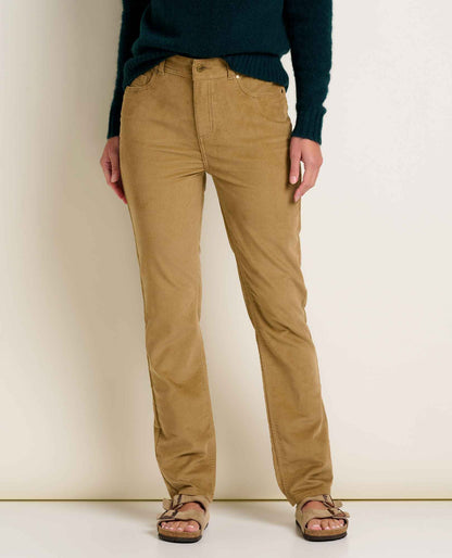 Toad&Co Women's Corduroy Straight Leg Pant
