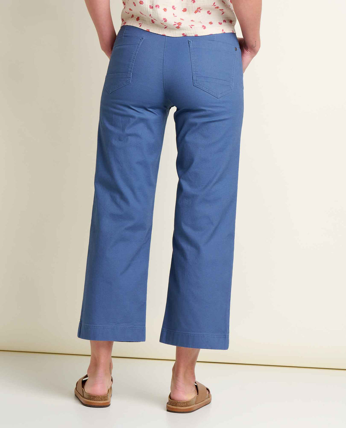 Toad&Co Earthworks Wide Leg Organic Cotton Crop Pant