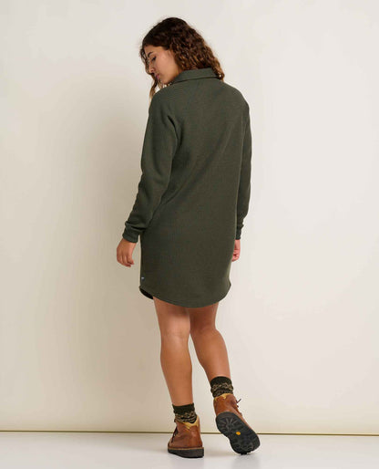 Toad&Co Women's Bitterroot Waffle Henley Dress