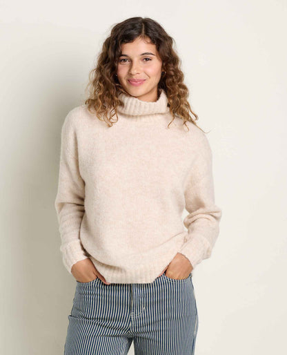 Toad&Co Women's Alpaca Merino Turtleneck Sweater - Cozy & Soft