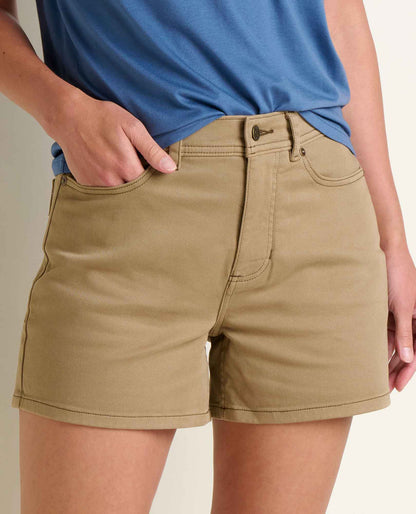 Toad&Co Women's Tamarack Short - Garment-Dyed Organic Cotton Shorts