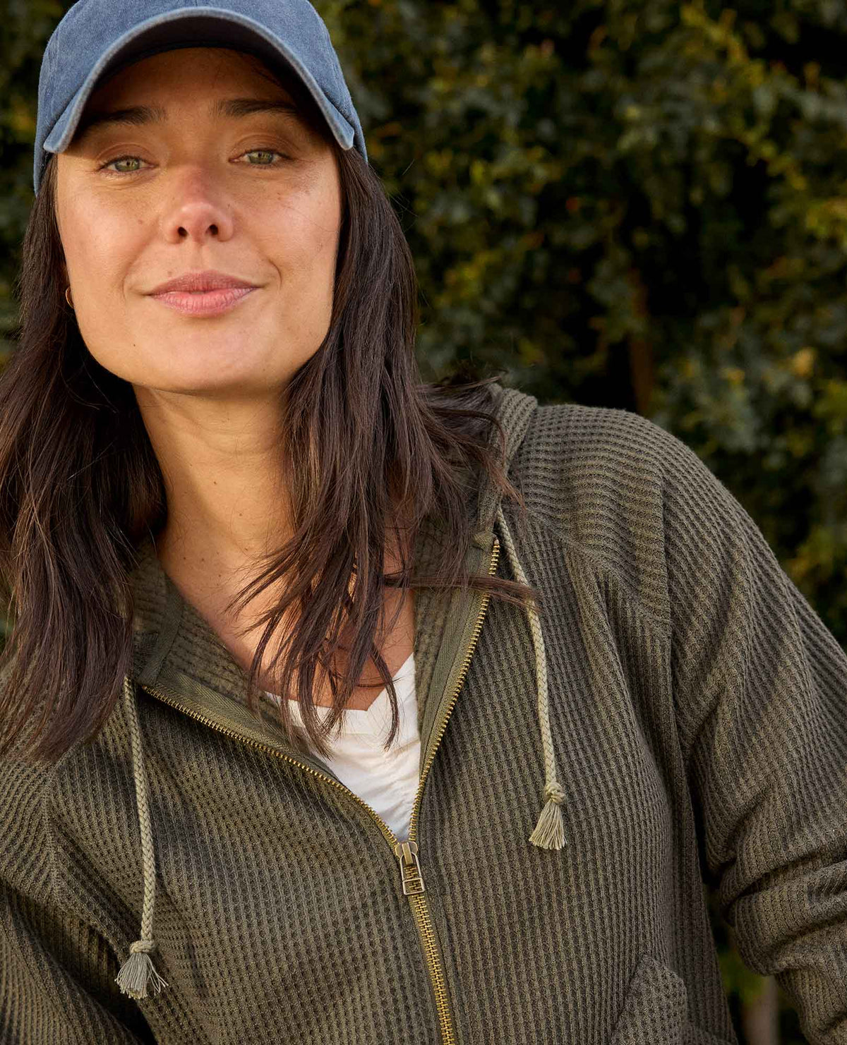 Toad&Co Women's Bitterroot Zip-Up Waffle Hoodie