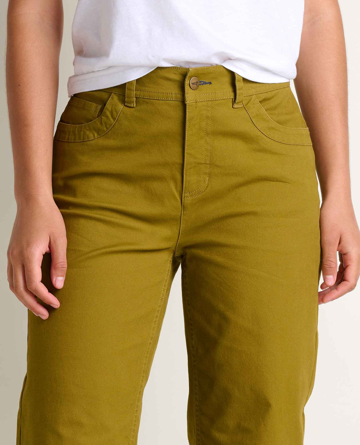 Toad&Co Earthworks Wide Leg Organic Cotton Crop Pant