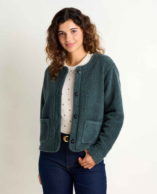 Toad&Co Women's Cabinside Fleece Cardigan