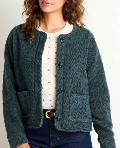 Toad&Co Women's Cabinside Fleece Cardigan