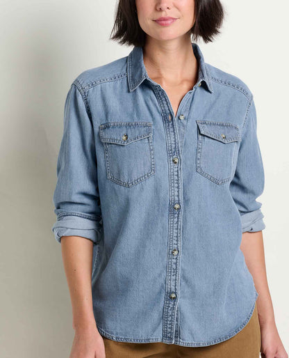 Toad&Co Women's Piñon Soft Denim Shirt