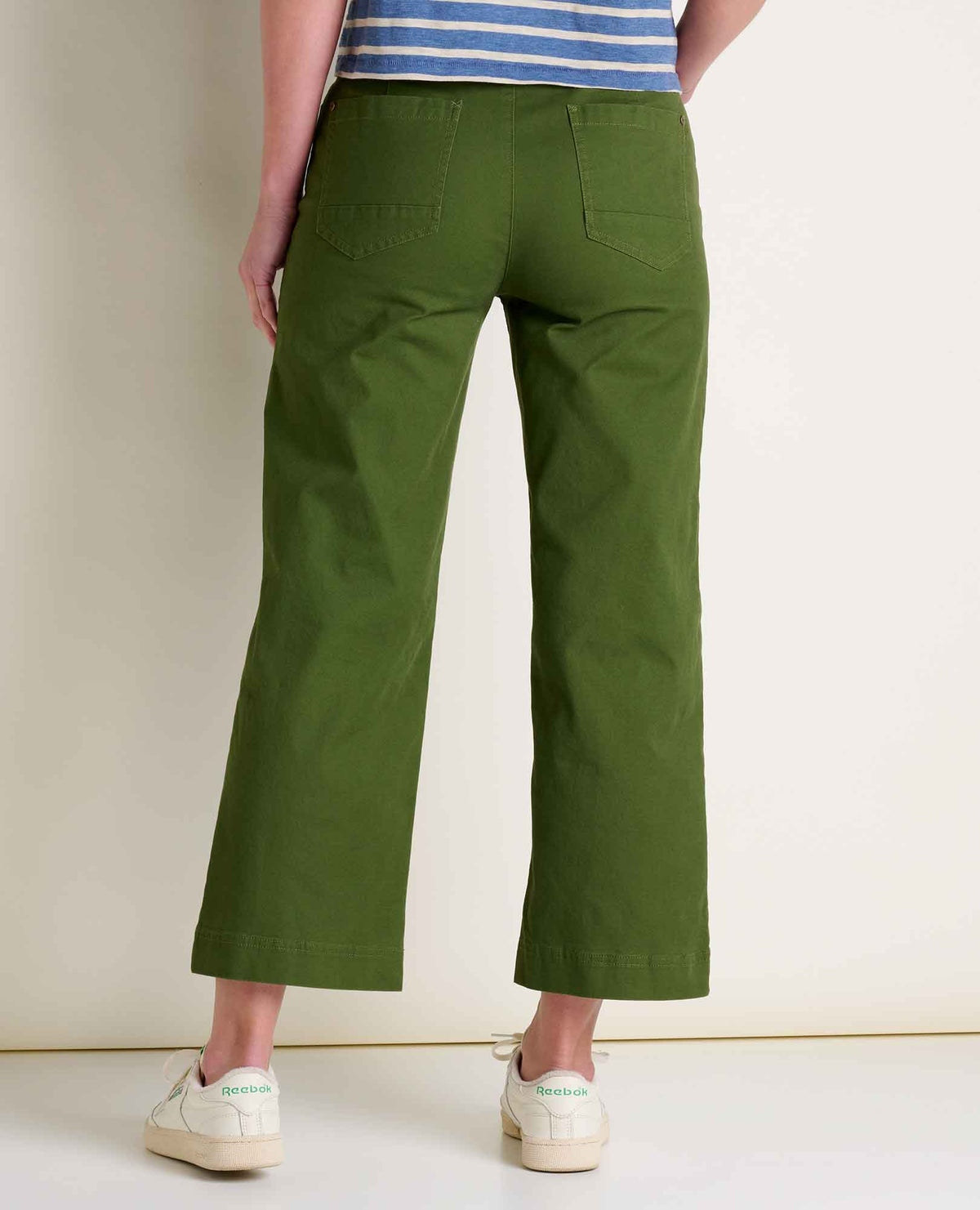 Toad&Co Earthworks Wide Leg Organic Cotton Crop Pant