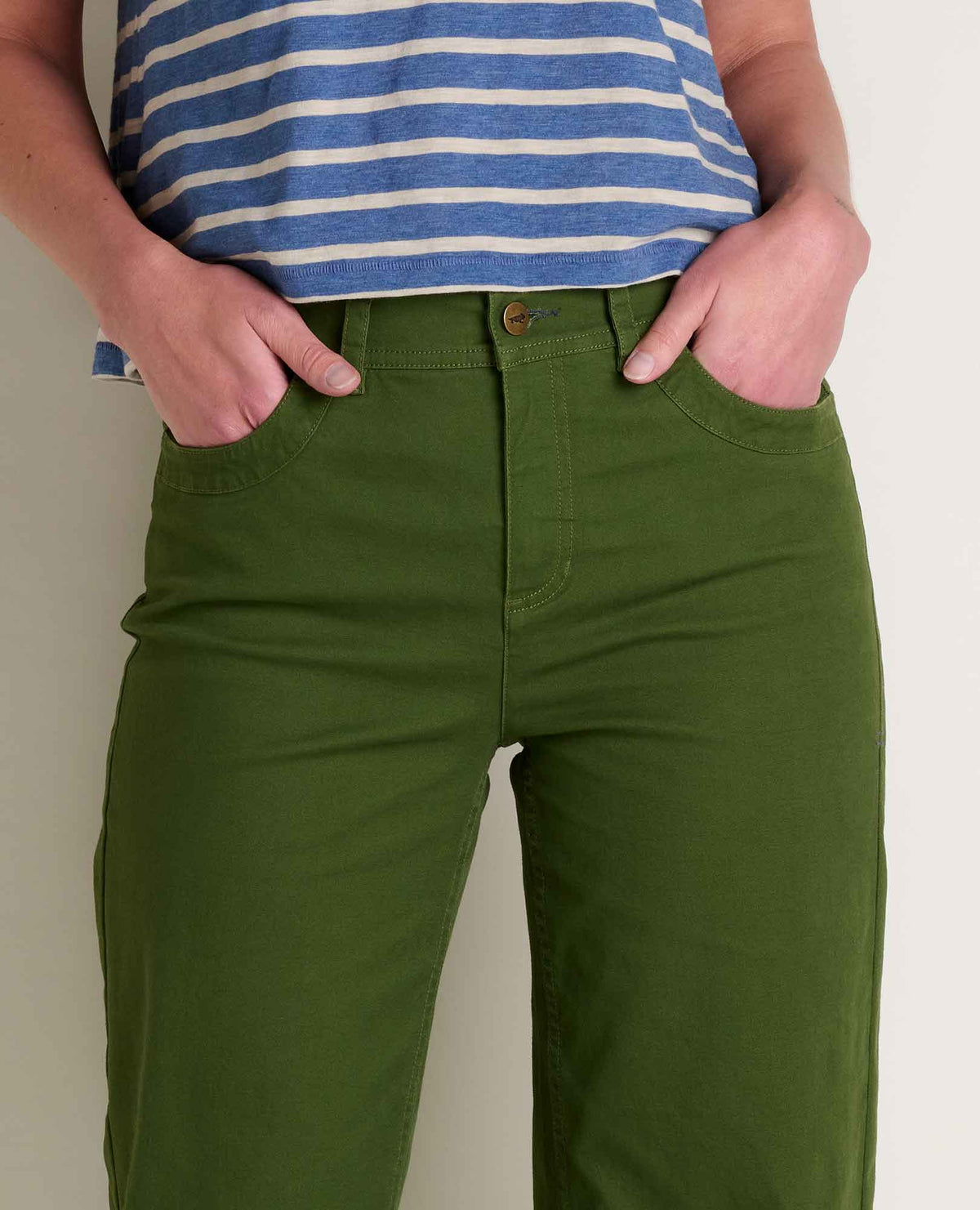 Toad&Co Earthworks Wide Leg Organic Cotton Crop Pant