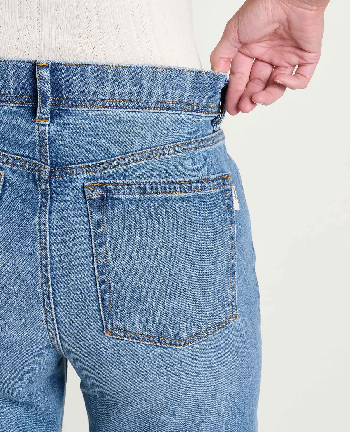 Toad&Co Women's Tamarack Straight Blue Jean