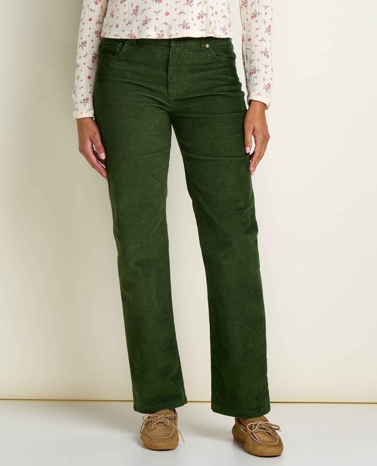 Toad&Co Women's Corduroy Straight Leg Pant