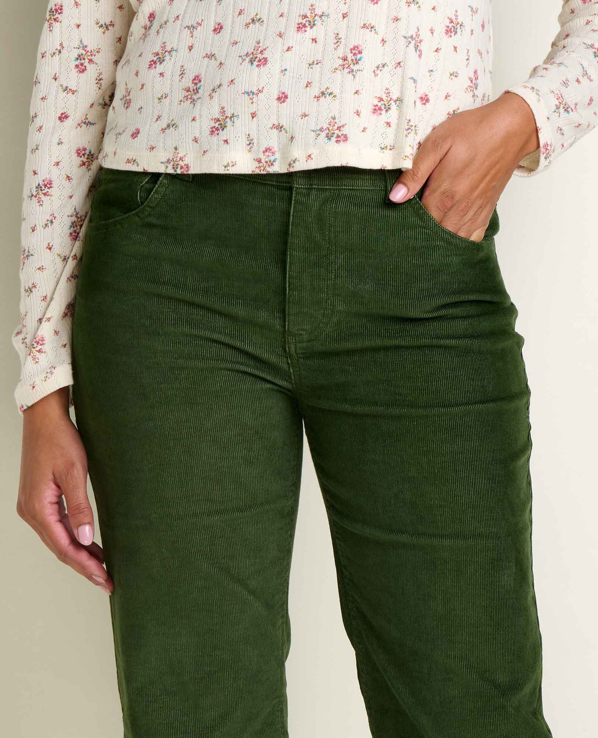 Toad&Co Women's Corduroy Straight Leg Pant