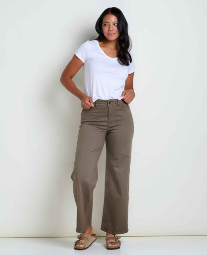 Toad&Co Organic Cotton Wide Leg Denim - Sustainable Jeans by Toad&Co