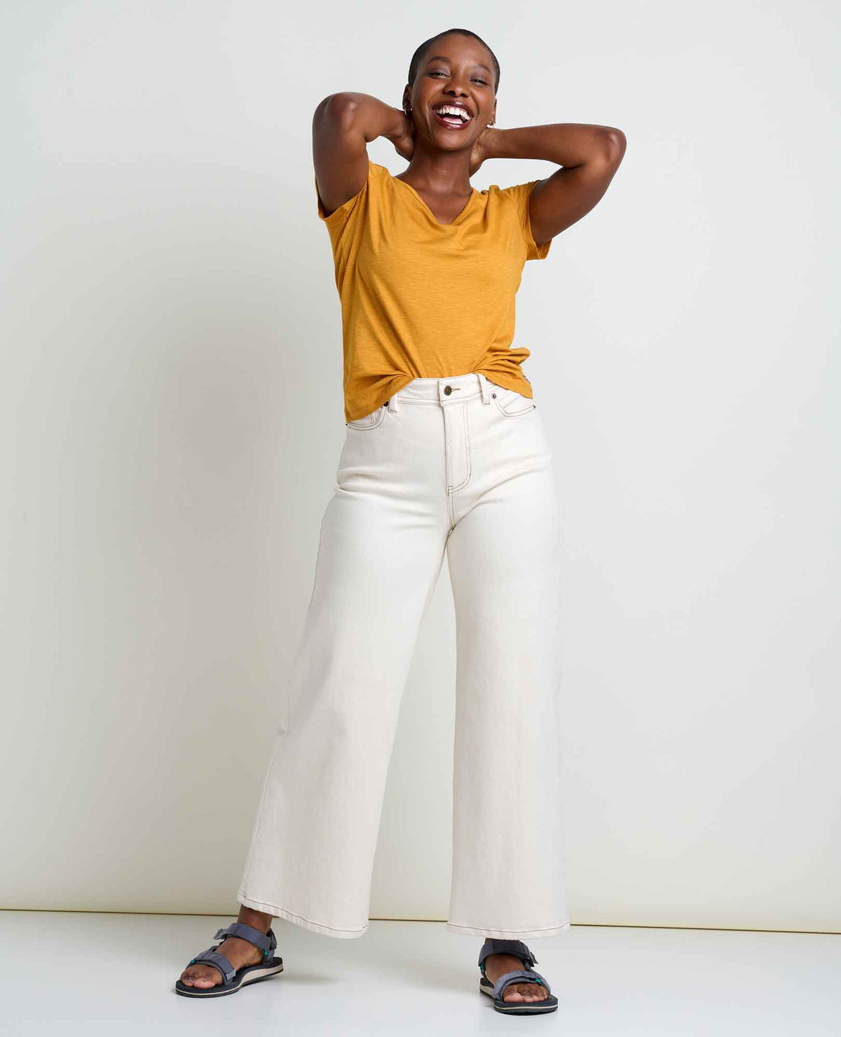 Toad&Co Organic Cotton Wide Leg Denim - Sustainable Jeans by Toad&Co