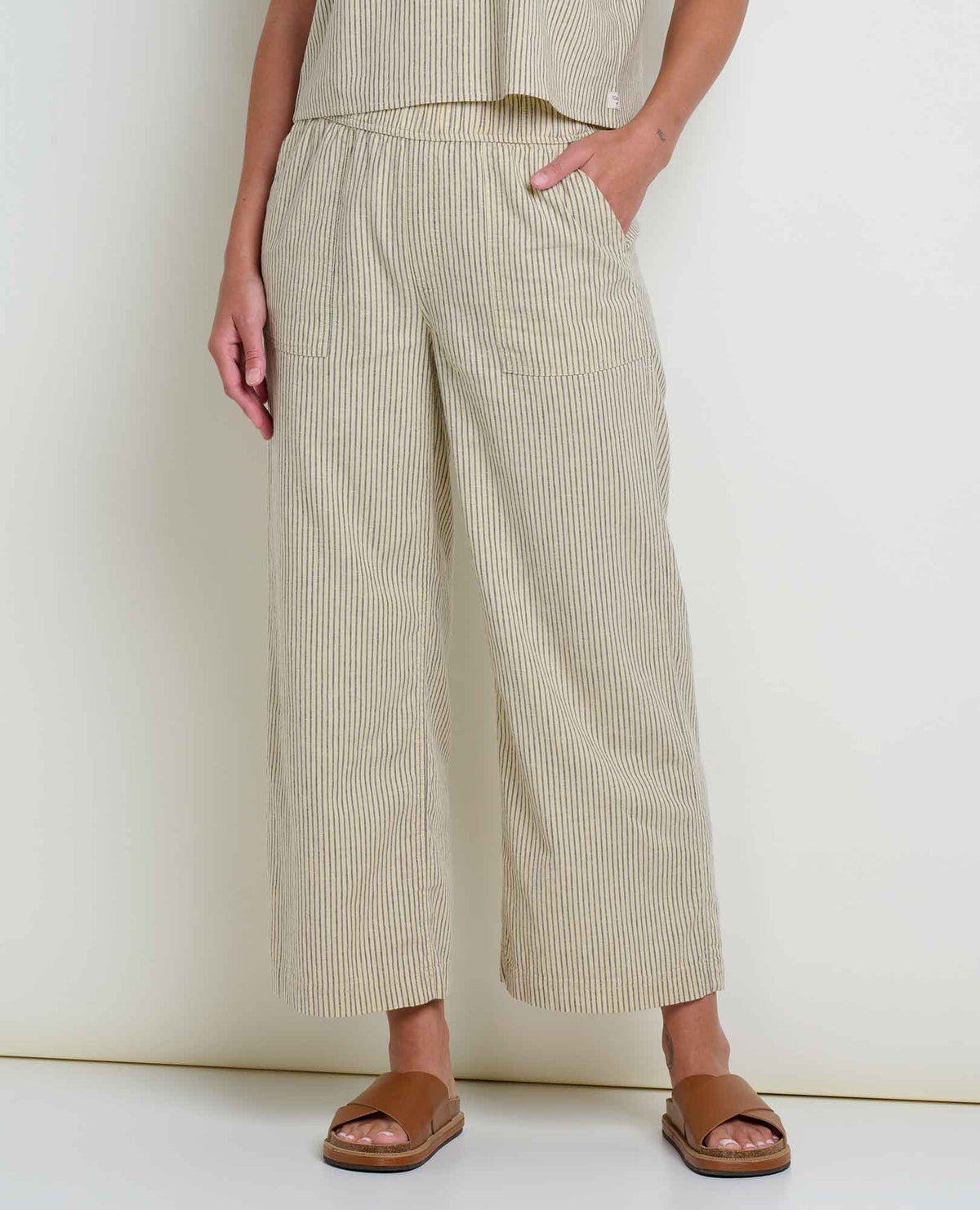 Toad&Co Taj Hemp Wide Leg Pant - Better than Linen