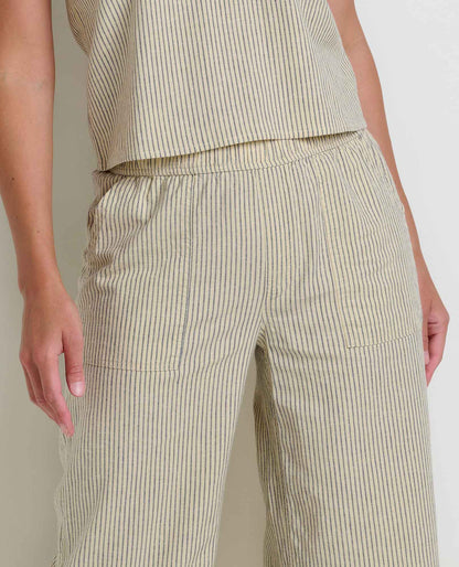 Toad&Co Taj Hemp Wide Leg Pant - Better than Linen