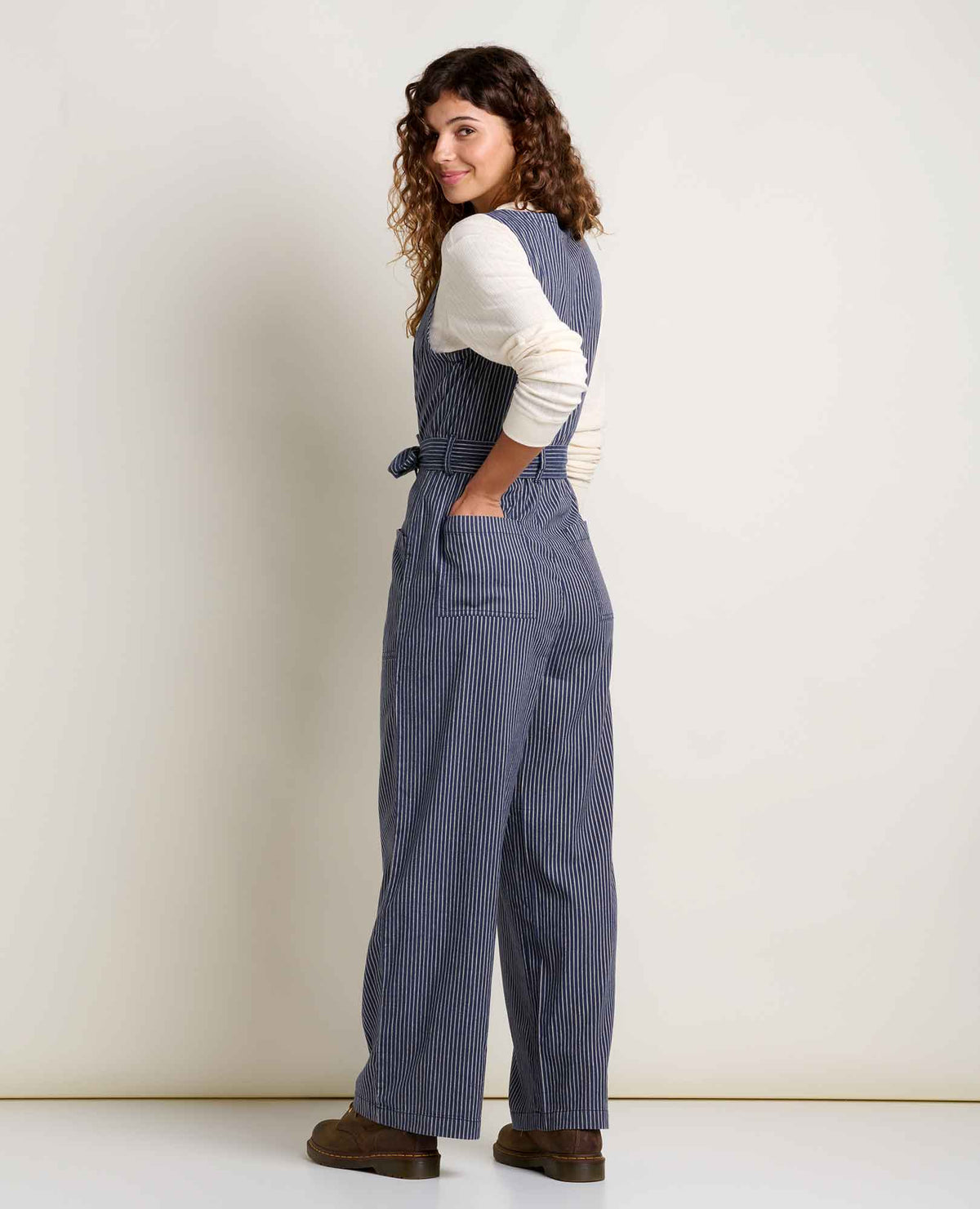 Toad&Co Tarn Sleeveless Wide Leg Jumpsuit - Hemp Blend