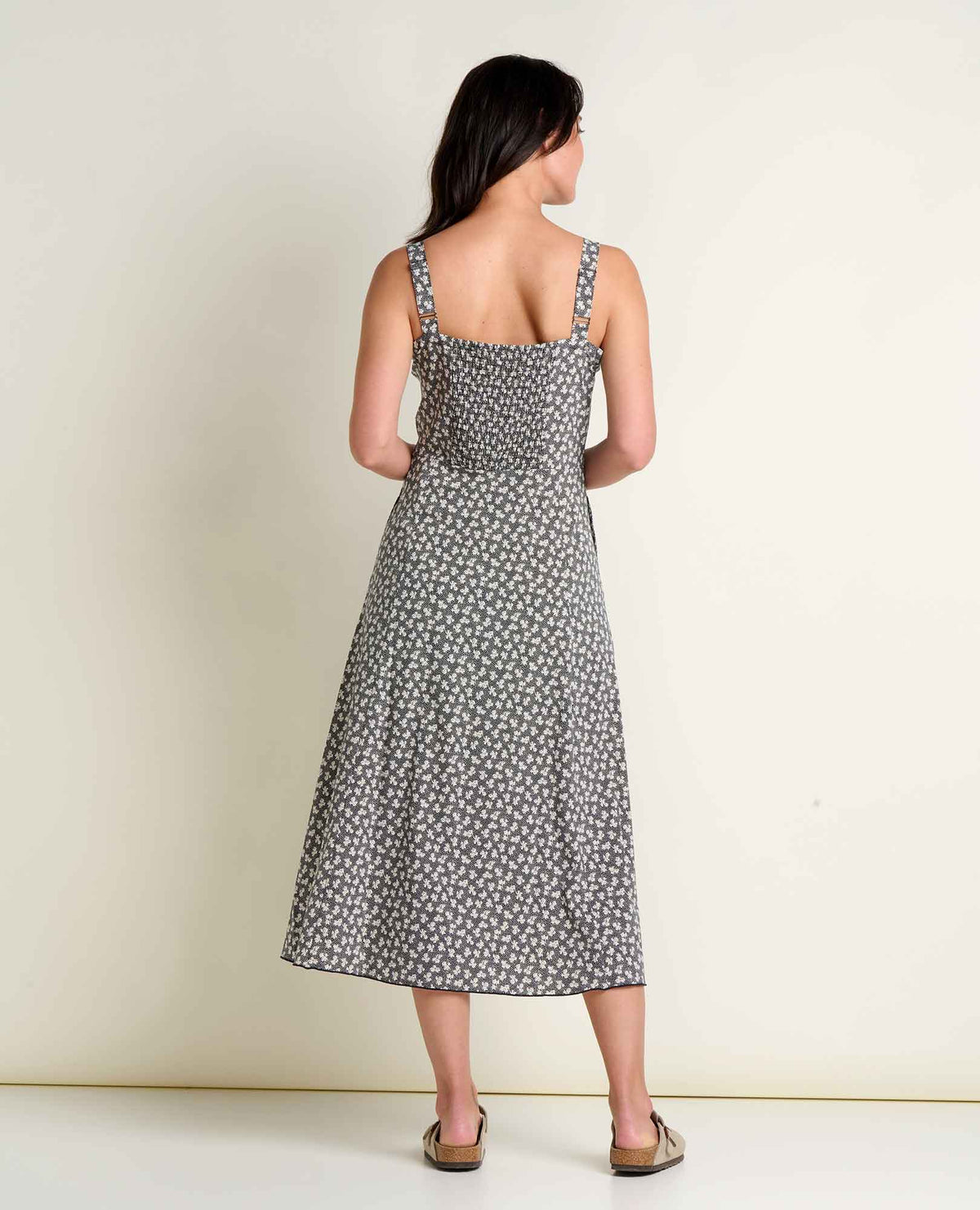 Toad&Co Sunkissed Tank Midi Dress - Quick-Dry Recycled Midi Travel Dress