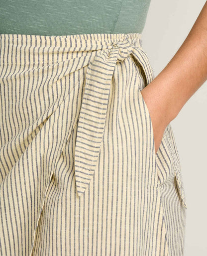 Toad&Co Taj Wrap Midi Skirt - Anti-Wrinkle Hemp & TENCEL™ Travel Skirt