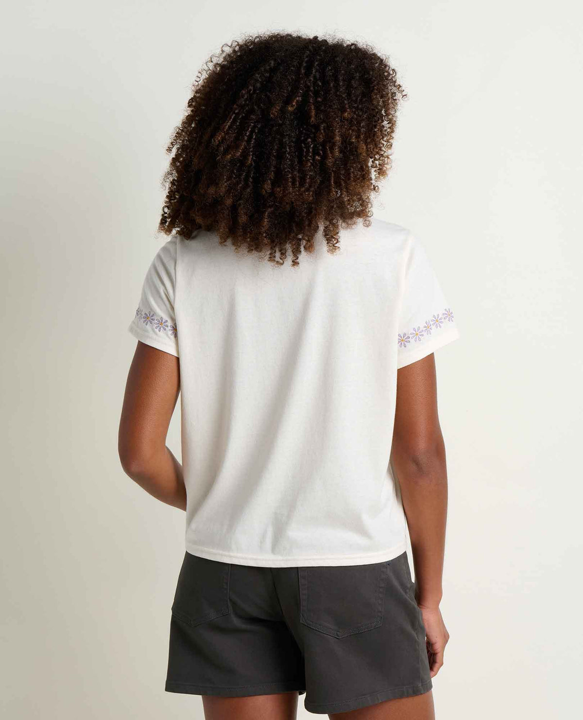 Toad&Co Women's Re-Form Embroidered Crew - Sustainable Recycled Cotton Tee