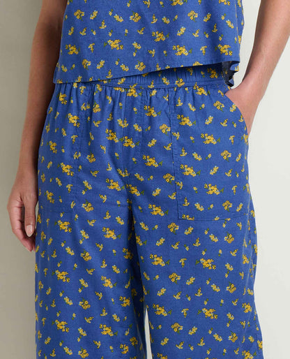 Toad&Co Taj Hemp Wide Leg Pant - Better than Linen
