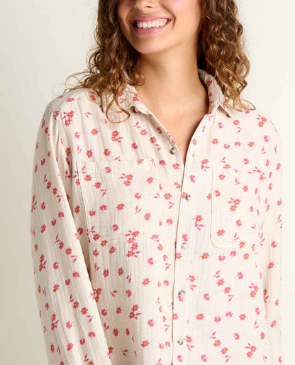 Toad&Co Tate Long Sleeve Shirt - Hemp & Organic Cotton Travel Shirt