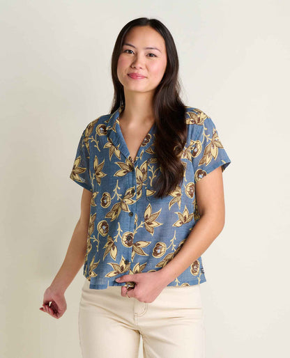 Toad&Co Camp Cove Shirt - Organic Cotton Travel Shirt for Women