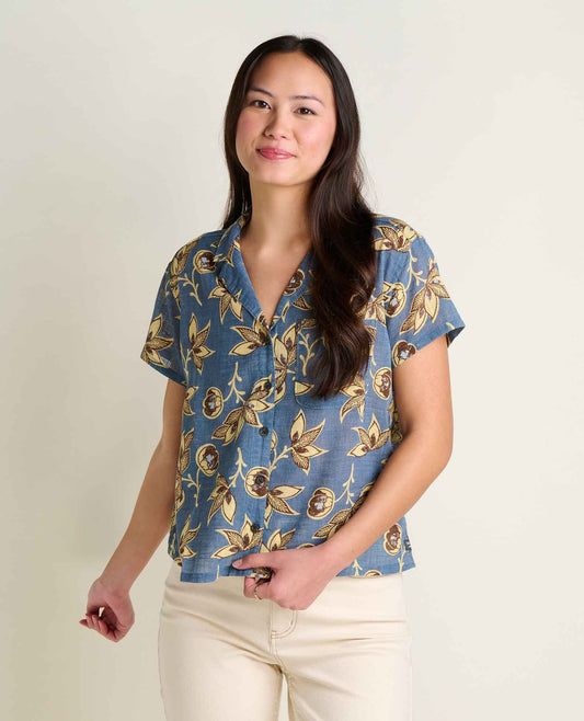 Toad&Co Camp Cove Shirt - Organic Cotton Travel Shirt for Women