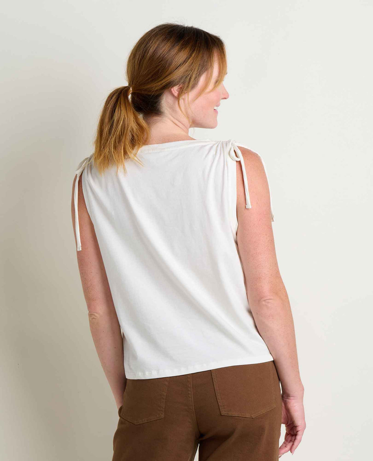 Toad&Co Anza Cinch V-Neck Tank Top - Organic Cotton