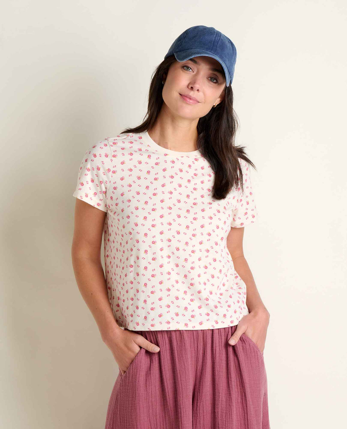 Toad&Co Women's Re-Form Crew Tee - Sustainable Recycled Cotton T-Shirt