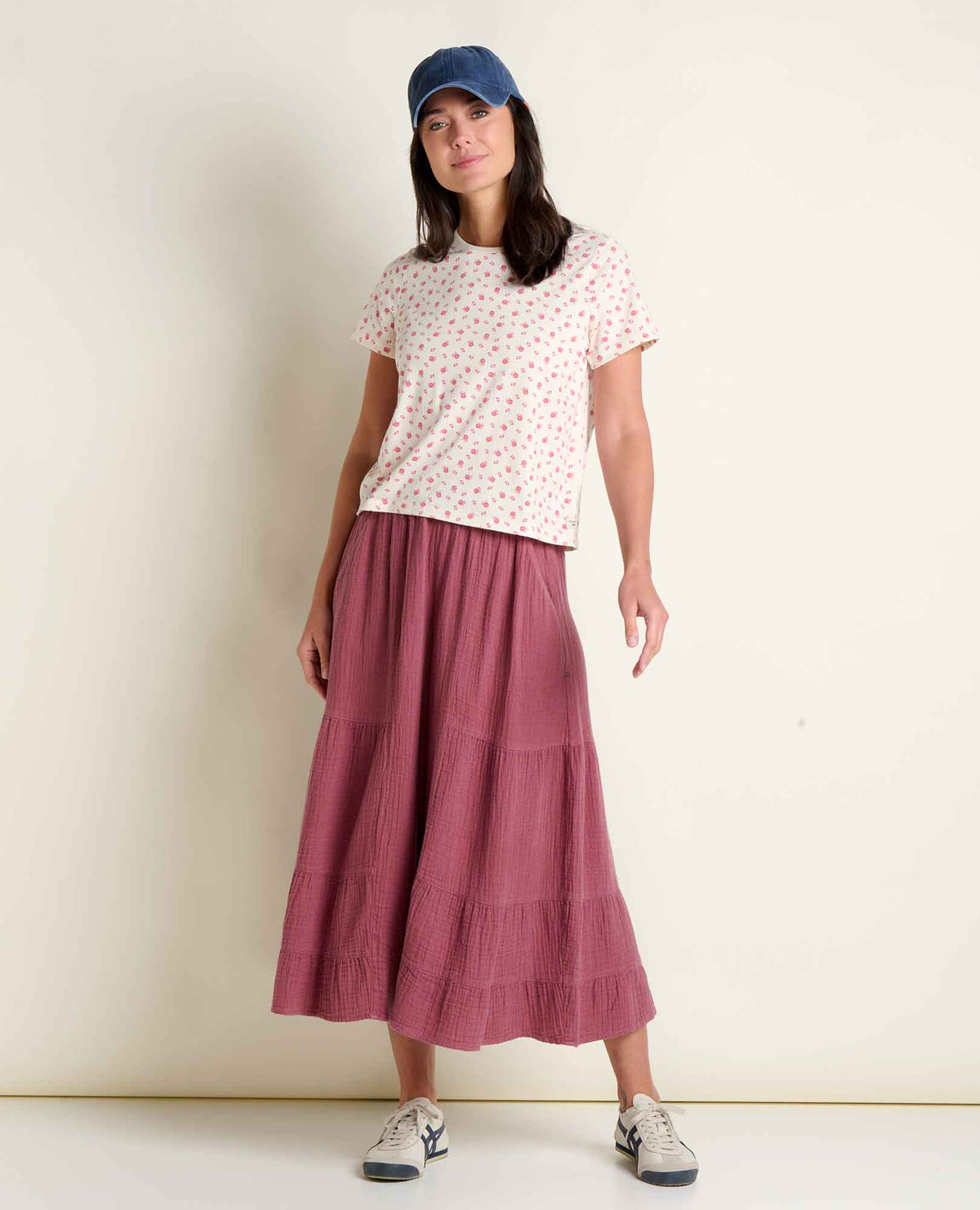 Toad&Co Women's Re-Form Crew Tee - Sustainable Recycled Cotton T-Shirt